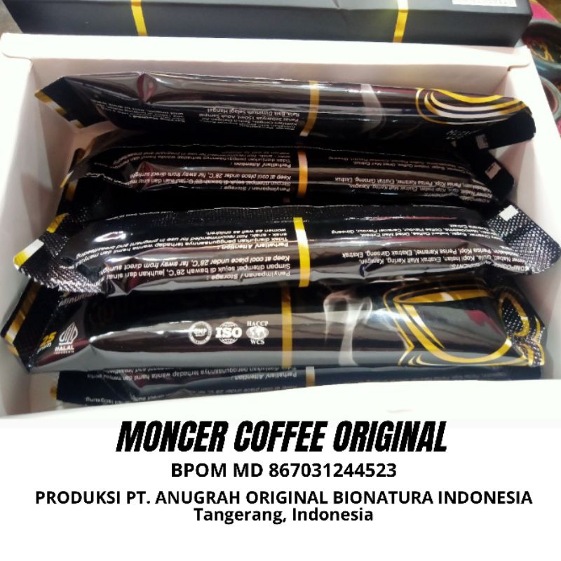 

Paket 2 Sachet Kopi Momon Coffee Original Kopi Seduh 3 in 1