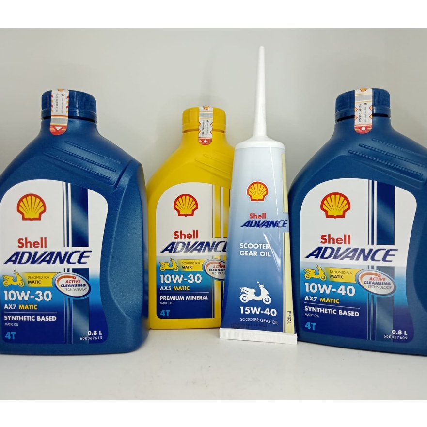 Star Seller. Shell Advance Scooter Matic Series Varian isi 800ML, Shell Advance AX5 Scooter 10/30, S