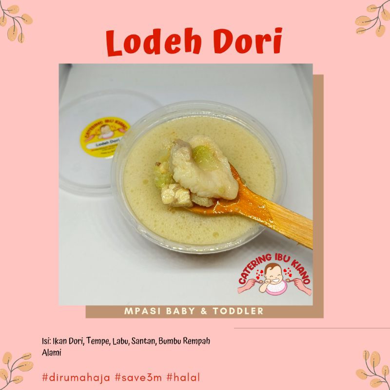 Lodeh Ikan Dori Catering Mpasi Bayi Frozen