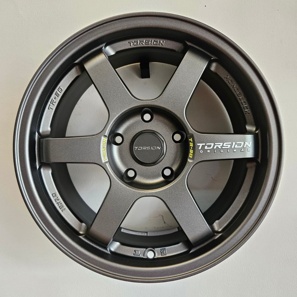 VELG MOBIL ORIGINAL TORSION TR30 R16 x 7 5H 114,3 ET 38 MATT GRAPHITE GREY INNOVA, ERTIGA, XPANDER, 