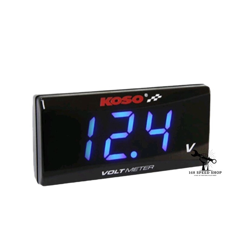 Voltmeter Koso Super Slim // Original Koso // Volt Meter Koso Digital Super Slim