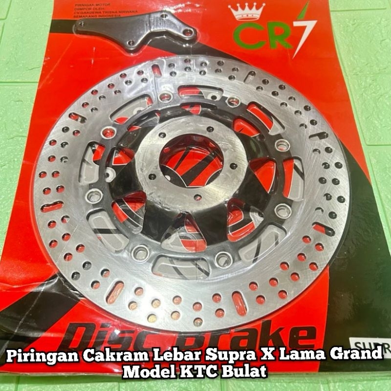 Piringan Cakram Depan Model PSM Tacobell Plus Breket Supra X Lama Supra 100 Supra 110