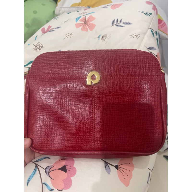 Tas papillon merah preloved