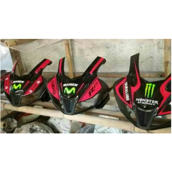Topeng R15 V2 Kedok R15 V3 Half fairing R15 V2 Tameng R15 V2 model V3