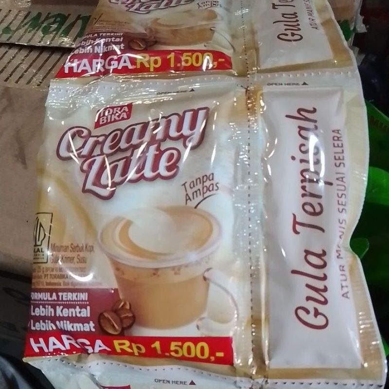 

creamy latte