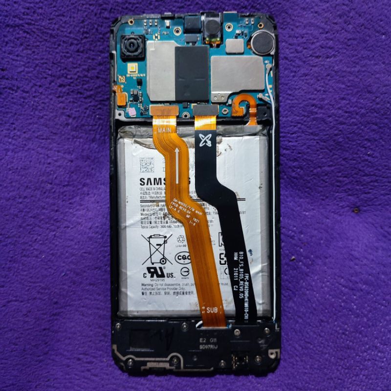 Mesin samsung A10 SM-A105G nopola