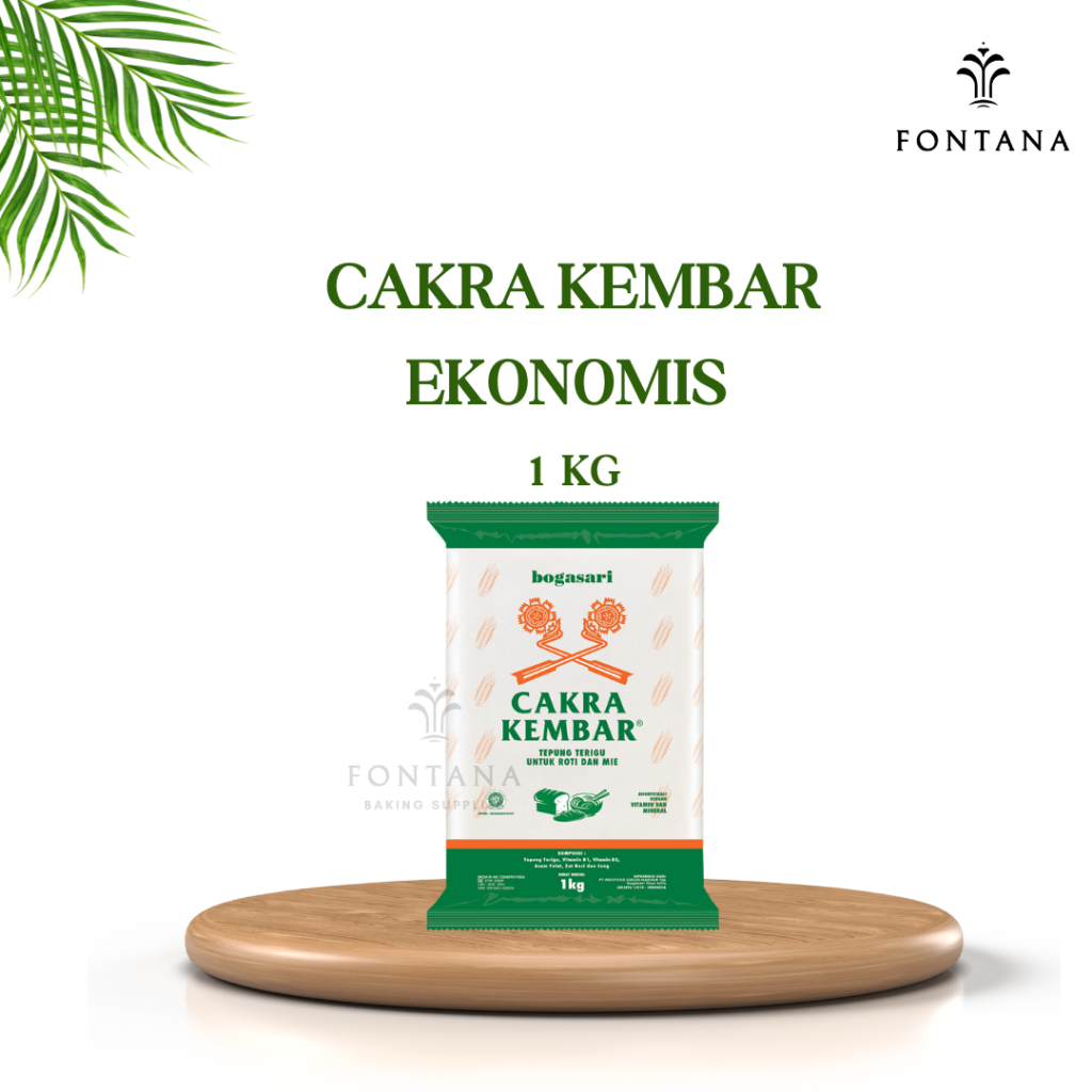 

TEPUNG TERIGU CAKRA KEMBAR EKONOMIS 1 KG