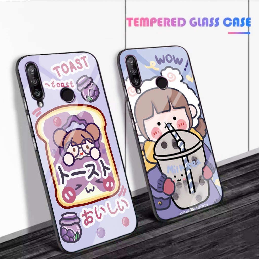 Case Kaca Vivo Y12 - Kesing Hp Vivo Y12 - Case Kaca Kilau Vivo Y12  - Case VIVO Y12 (GC86)