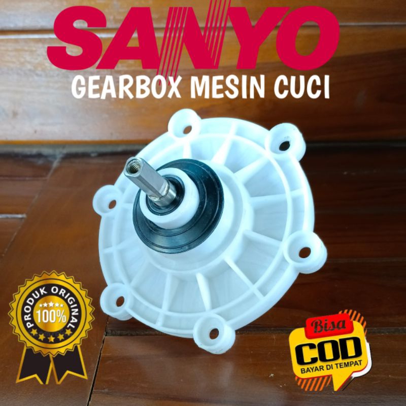 GEARBOX MESIN CUCI SANYO 2 TABUNG ORIGINAL