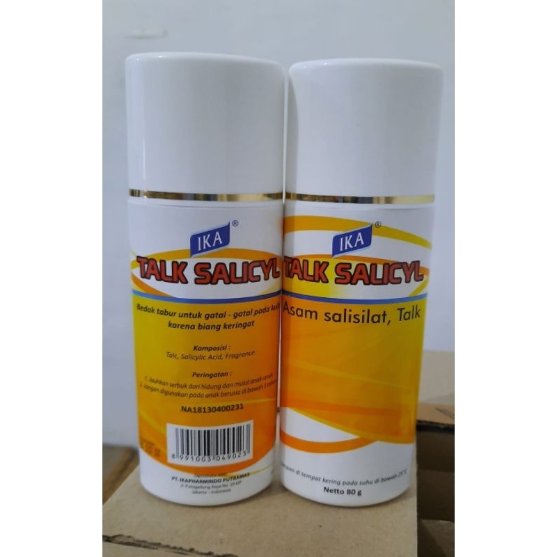 ika  bedak salicyl talk 80gr