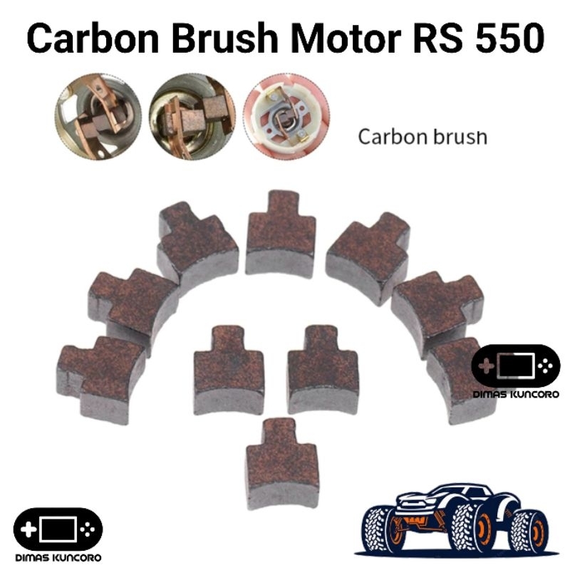 Carbon Brush Motor RS 550 bostel sikat arang 778 775 750 755 rs778 ra775 rs750 rs755 mesin bor tanga