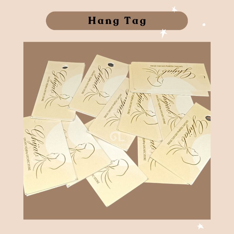 

Hangtag Label | Hang Tag baju custom