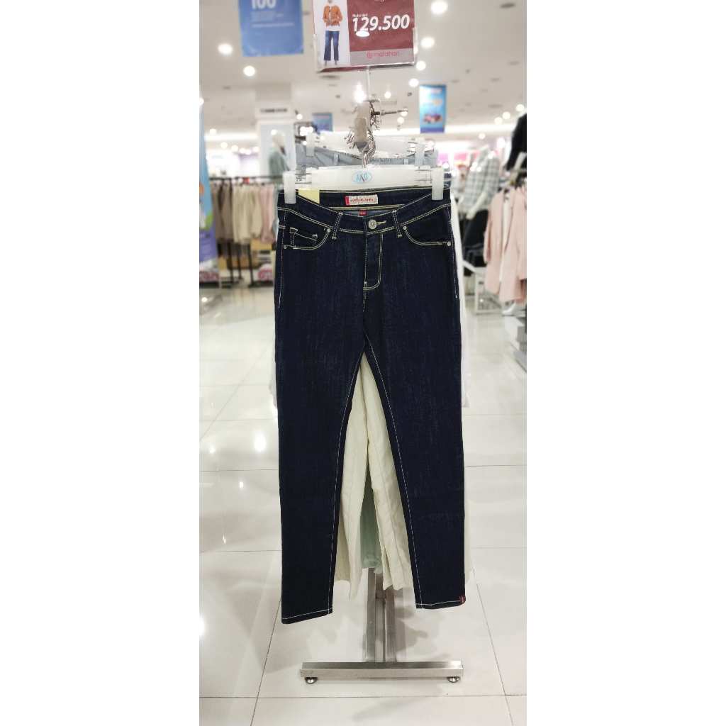 Celana skinny ako (hitam/putih/navy) ori matahari