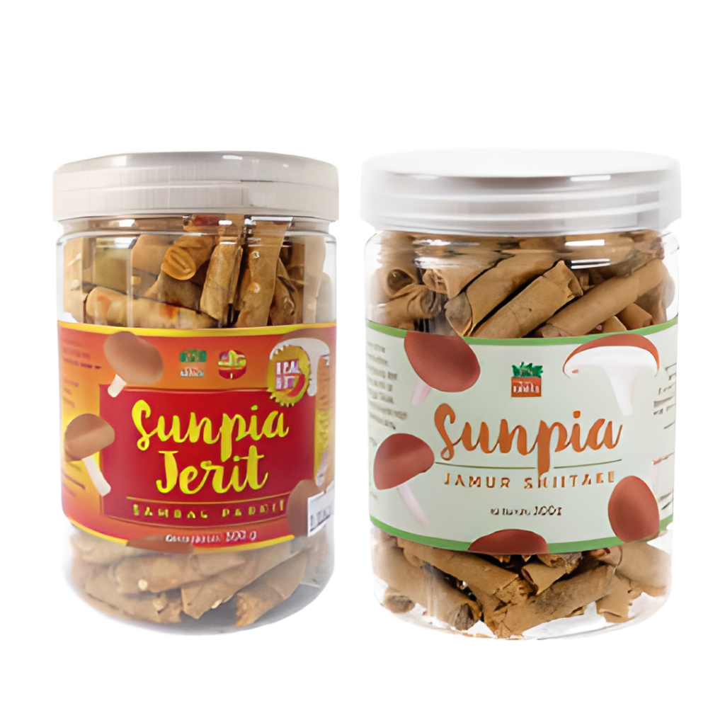 

Sunpia Jamur Shiitake 300gr + Sunpia Jerit 300gr / Sunpia Jamur / Healthy snack Jamur