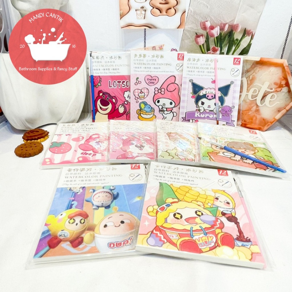 

BUKU MEWARNAI CAT AIR KODE TCX-23 BK-1054 ALAT TULIS SEKOLAH AESTHETIC KOREA COD