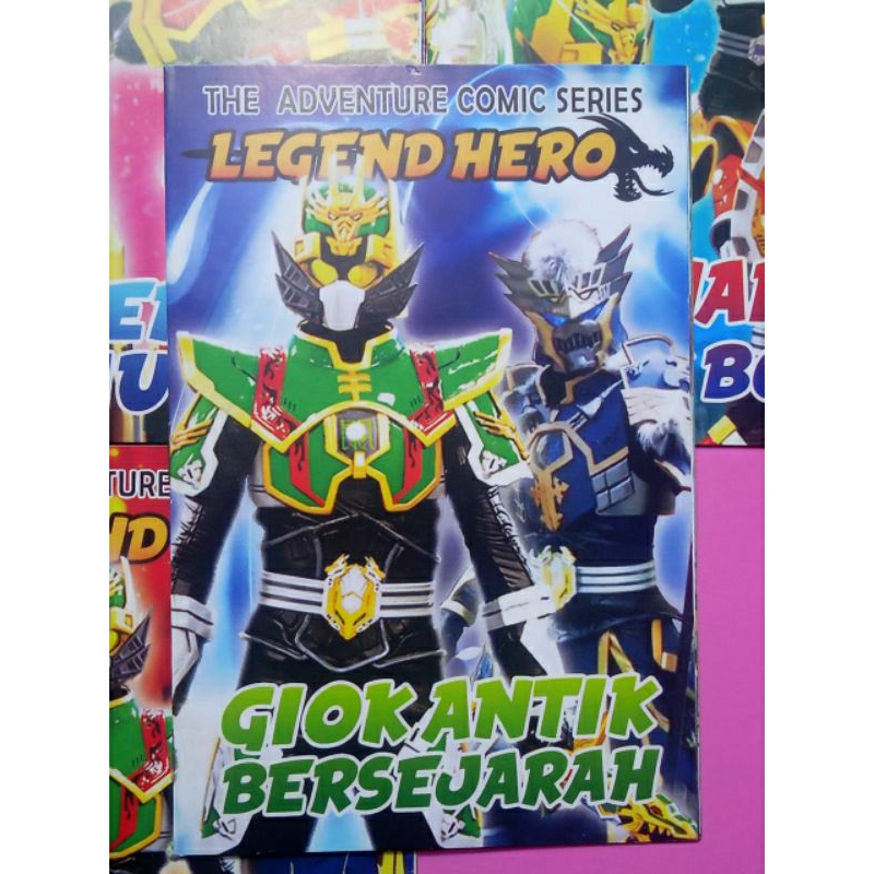Buku Komik Cerita Legend Hero