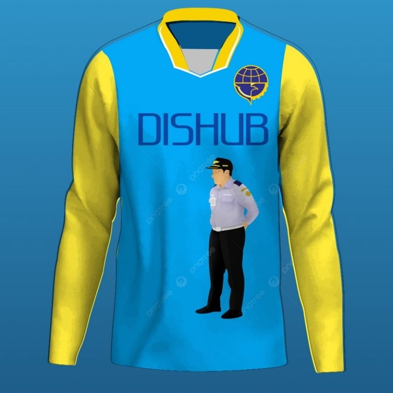 kaos lengan panjang jersey perhubungan