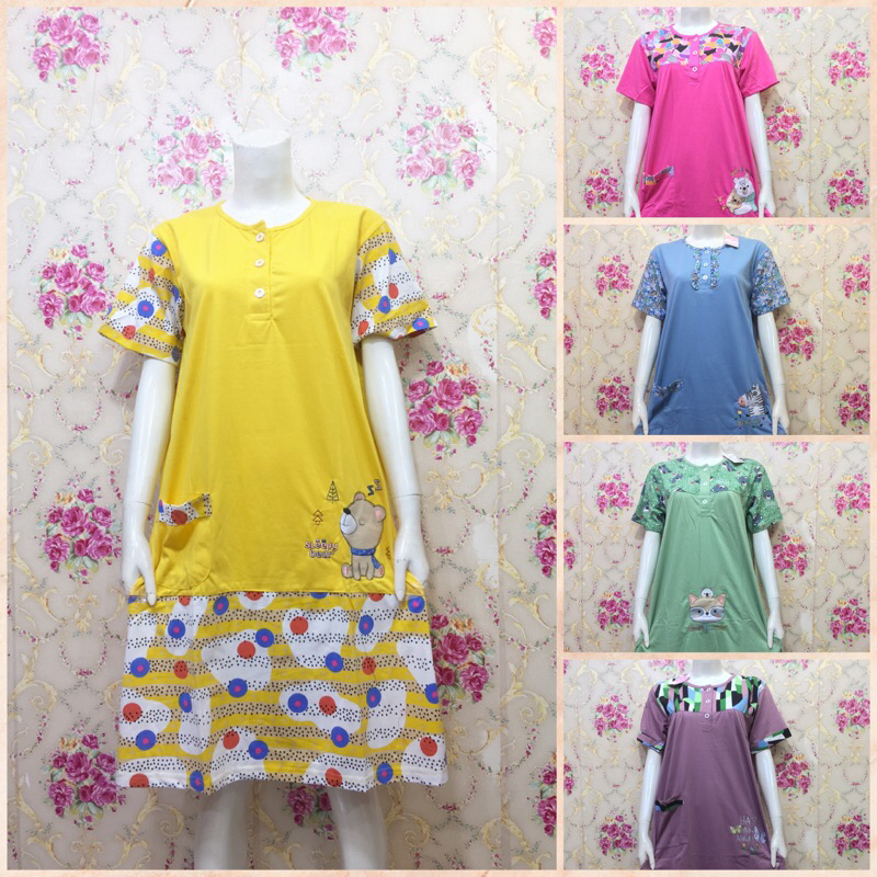 Daster Kaos Daster Lorita Daster kaos Remaja