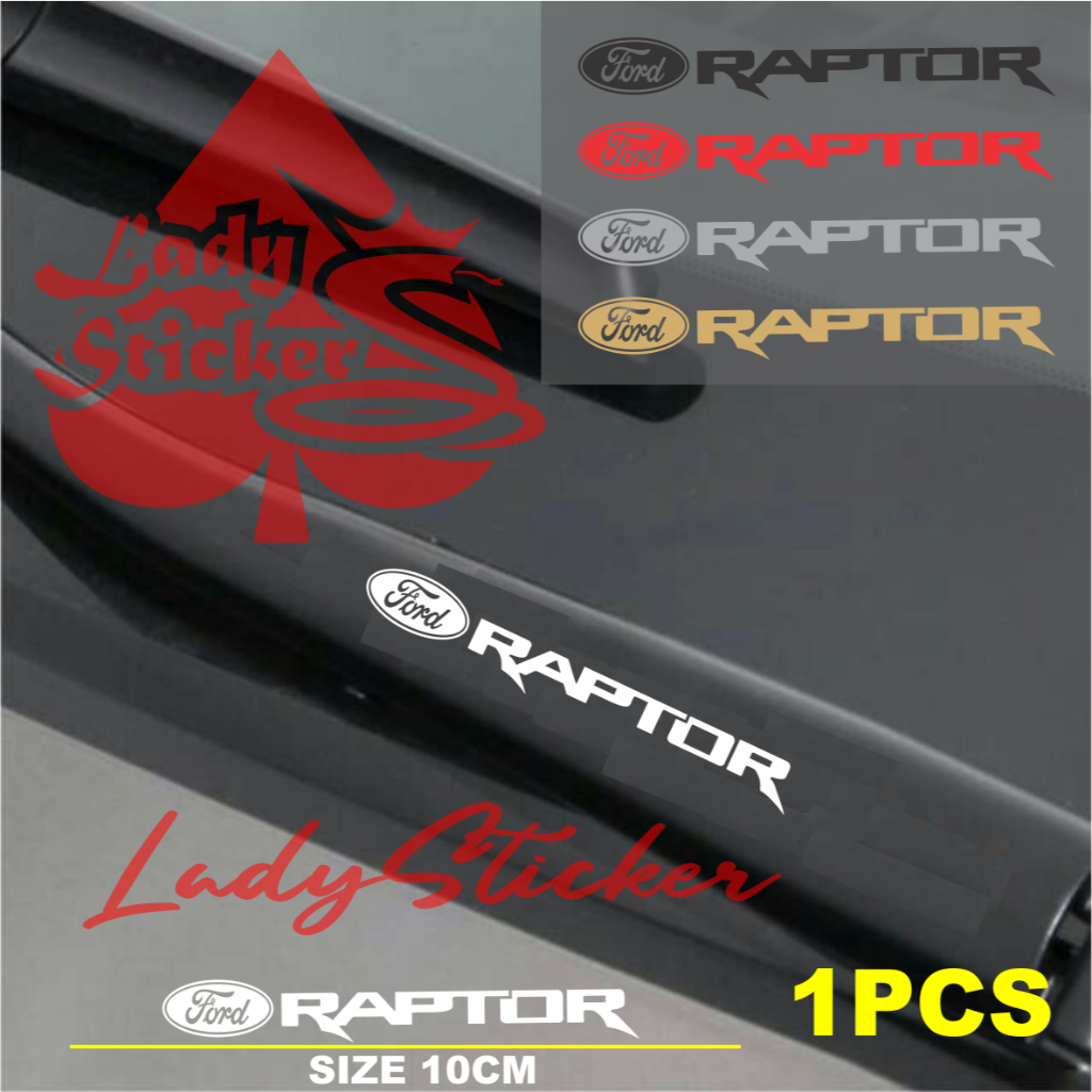 Sticker variasi wiper talang air mobil raptor cutting aticker wiper talang air mobil ford raptor