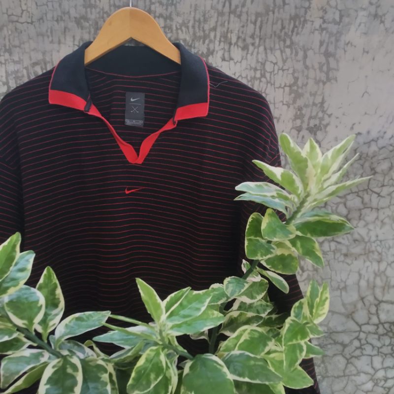 Kaos Nike Center Nike Golf Made in Indonesia Polo Shirt Streetwear Hypebeast