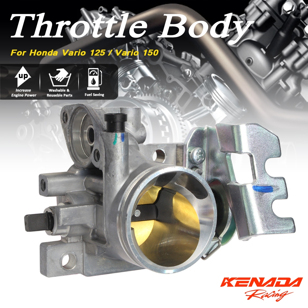 KENADA TUAS GAS TB THROTTLE BODY ONLY PNP Vario 125 / Vario 150 BEAT SCOOPY WAVE 110i 125i SUPRA X 1