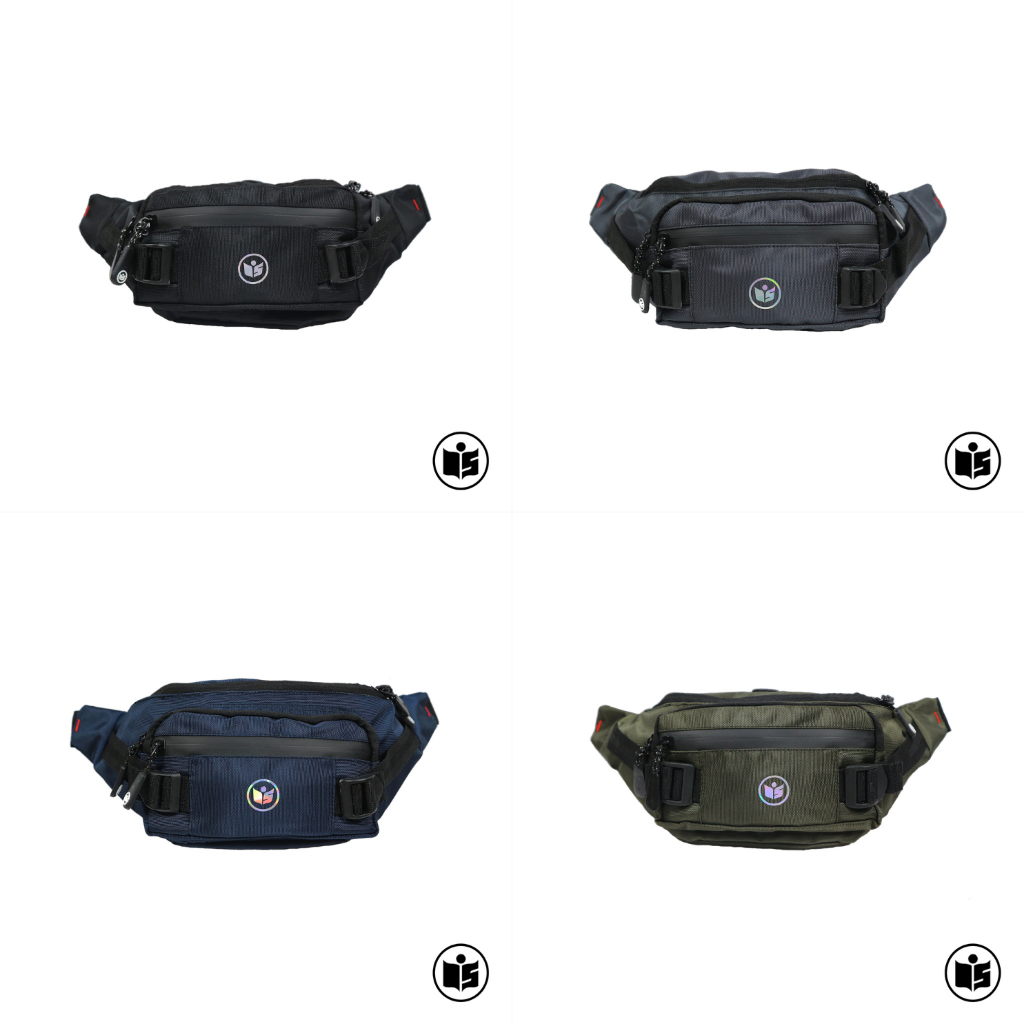 Tas Pinggang Waist Bag Bimo Logo Hologram (Strap Buckle) - Island Of Stone