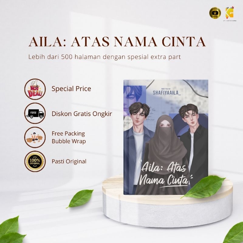 Novel "Aila: Atas Nama Cinta" [BISA COD]