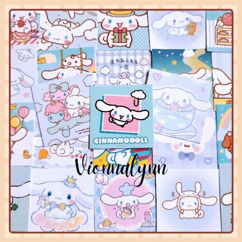 

(Isi 54 buah) Sticker Hewan lucu Sanrio kotak deco journal mail seal mini freebies CINNAMON ROLL, KUROMI, HELLO KITTY, MELODY, POMPOM PURIN, POCHACCO