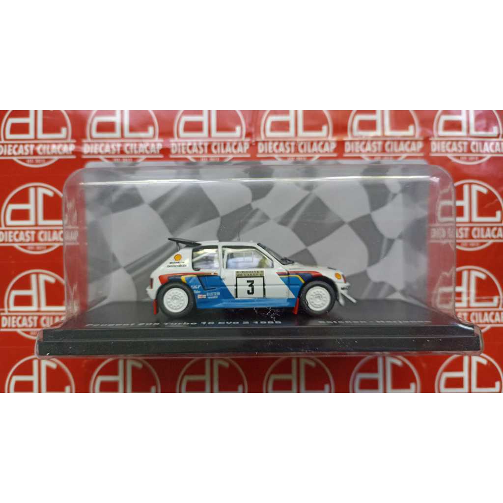 Altaya 1/43 Peugeot 205 Turbo V16