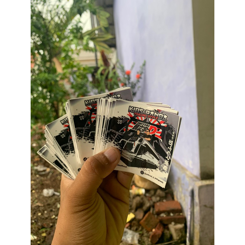 

V2 Stiker Kids panda Takumi No fake fake