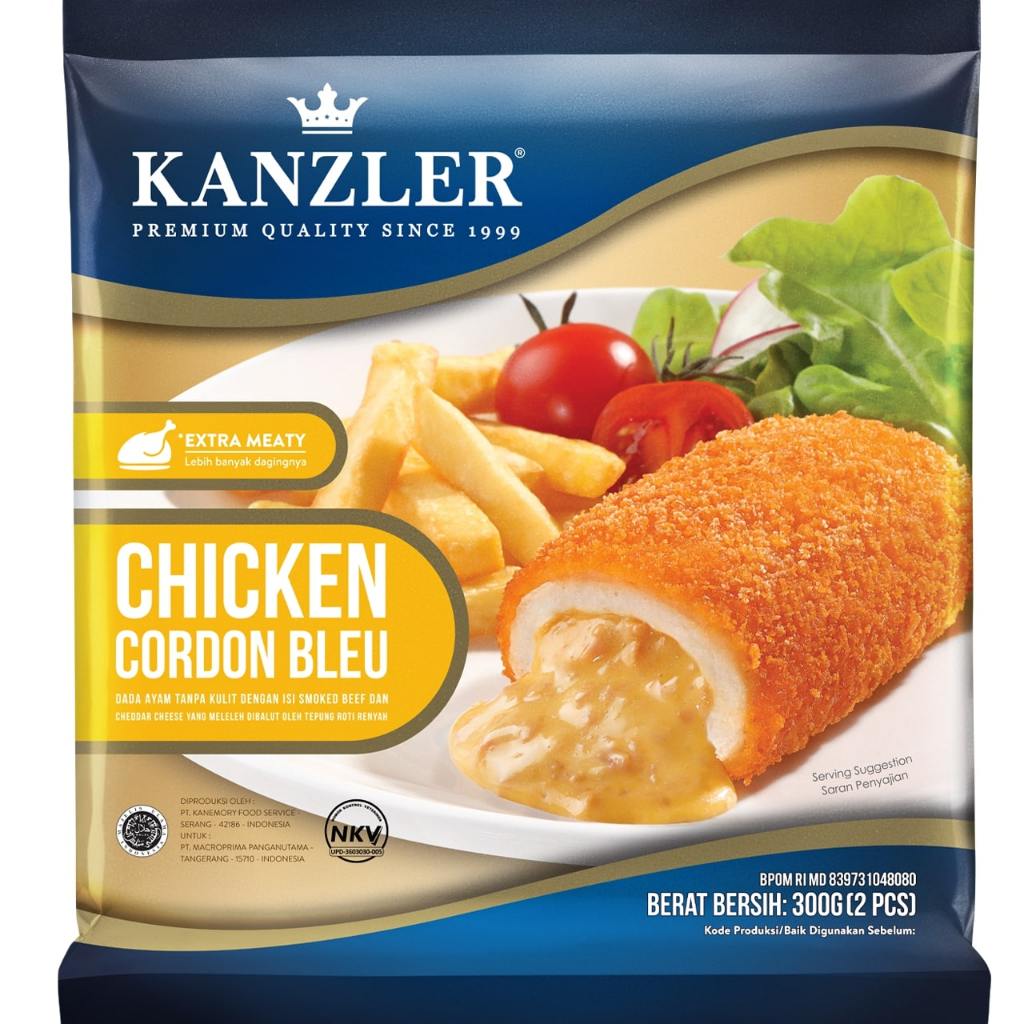 

Kanzler Chicken Cordon Blue 300 gr