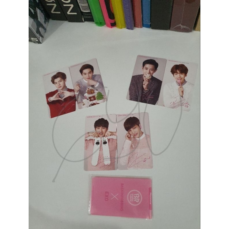 EXO Baskin Robbins Photocard