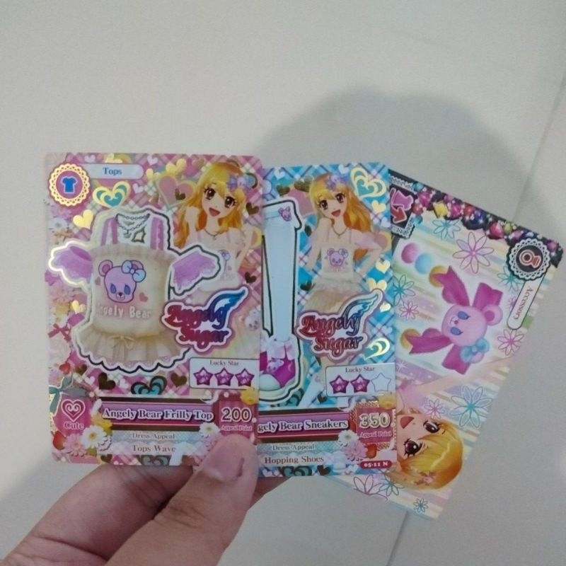 Aikatsu Ichigo Angely Sugar Angely Bear SET