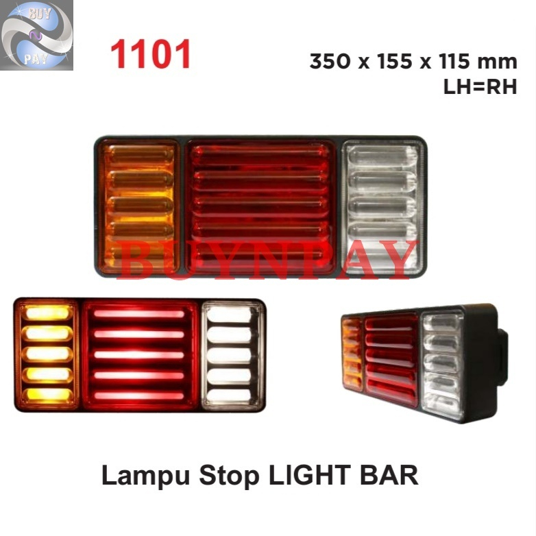 Lampu rem stop lamp belakang truk FE PS100 old PS125 PS135 Rino Dutro 1PC
