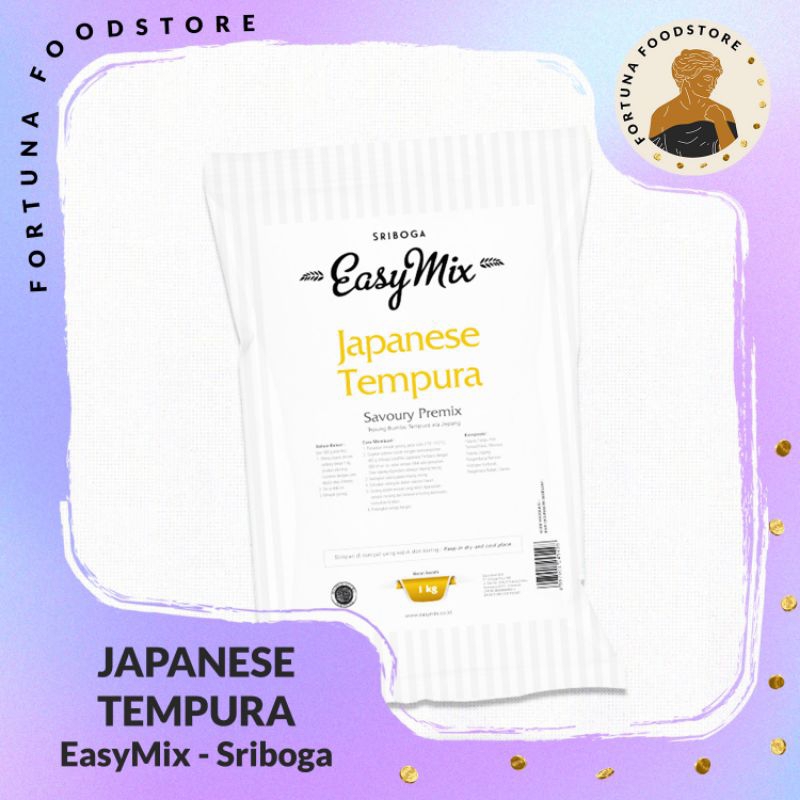 

Sriboga Easymix Japanese Tempura Tepung Siap Pakai 1kg