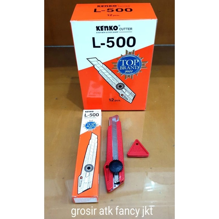 

CD797A35 L 500 Cutter Silet Blade Pisau Kenko L-500 Besar ≛Terkini