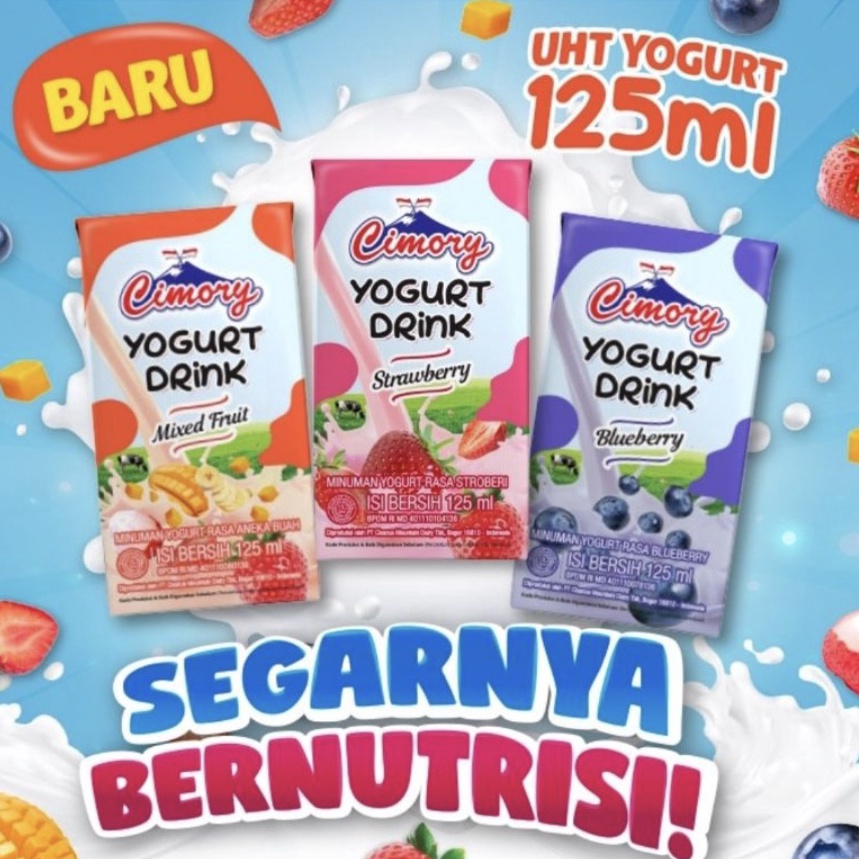 

[GROSIR!!] Cimory Yoghurt MINI 125ml 1 DUS isi 40 PCS - grosir yogurt nikmat enak murah ➵Paling Popular