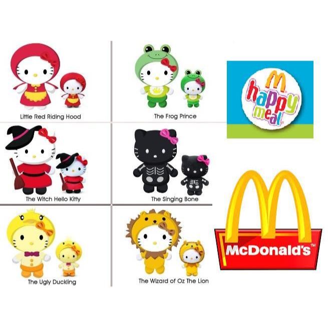 Boneka Hello Kitty Fairy Tales Happy Meal McDonald