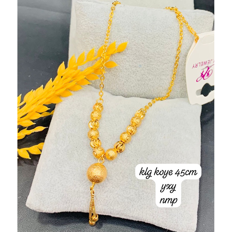 kalung boba pengait S