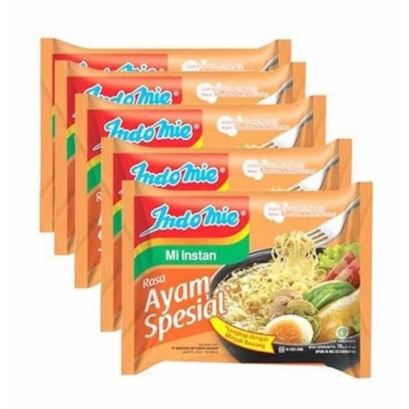 

Paket Indomie Ayam Special isi 5