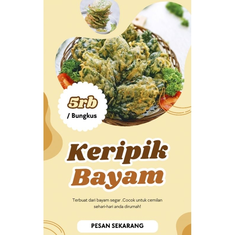 

KERIPIK BAYAM CRISPY