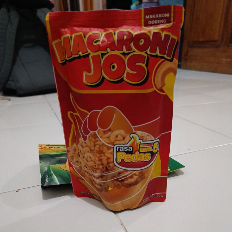 

Makaroni Joss Rasa Pedas Level 5