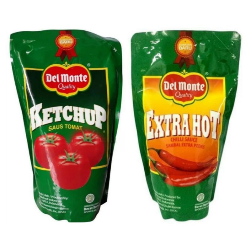 

DELMONTE Saus Tomat Saus Sambal Extra Pedas 1-KG