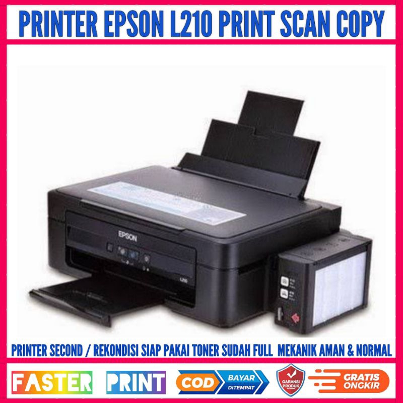 Printer Epson L210 L-210 Print Scan Copy