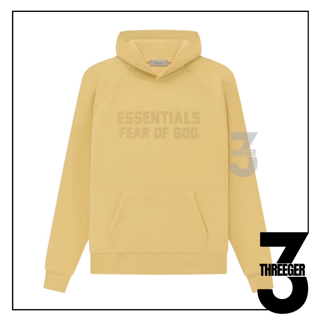 Essentials Fear Of God Hoodie Light Tuscan Original Authentic