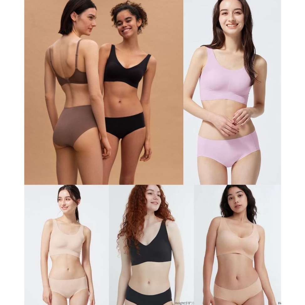 ready.. Uniqlo Kamisole Bra Seamless