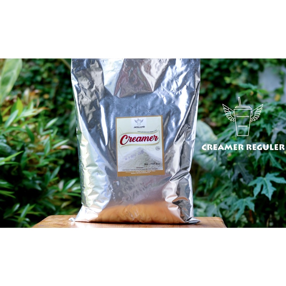 

CXKX4606 READY STOK Creamer bubuk Regular Javaland Kopi Teh susu 1kg