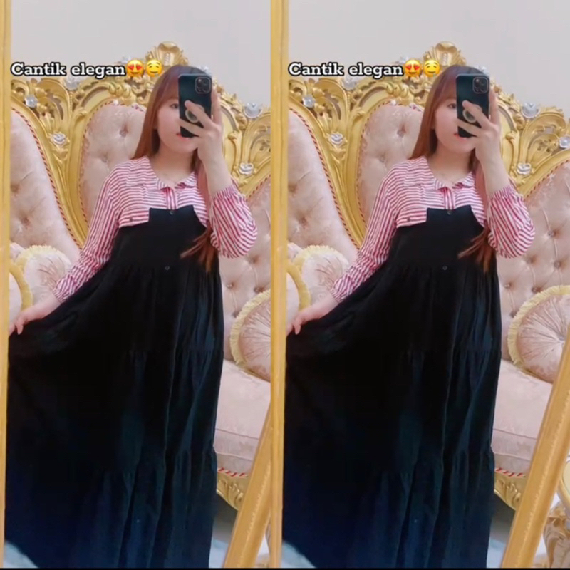 Riya Dress cantik kombinasi