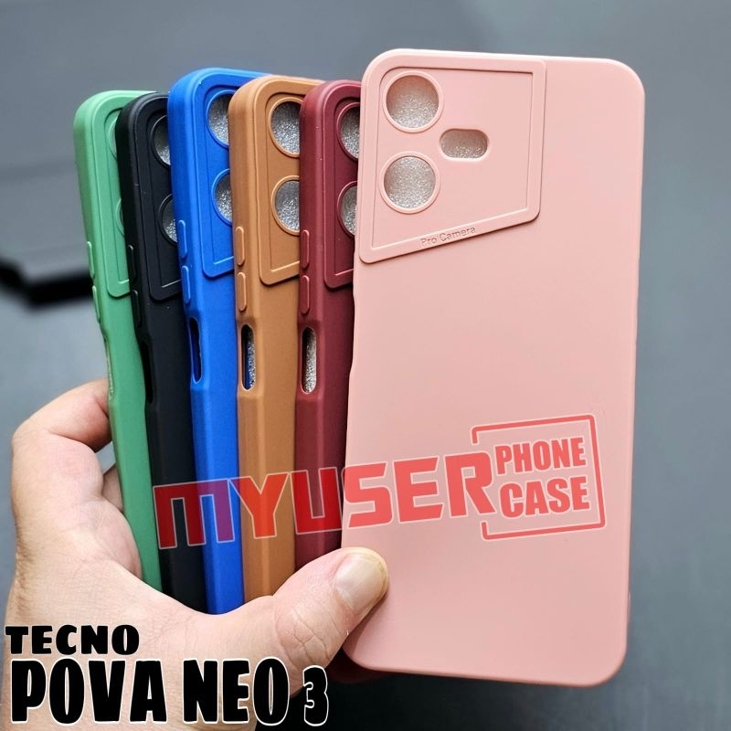 TECNO POVA NEO 3 CASE MACARON PRO CAMERA CASE TECNO POVA NEO 3