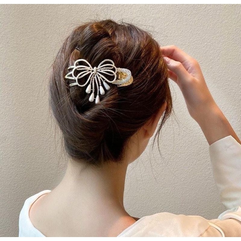 Jepit Rambut Korea / Jepit Sanggul Korea Premium